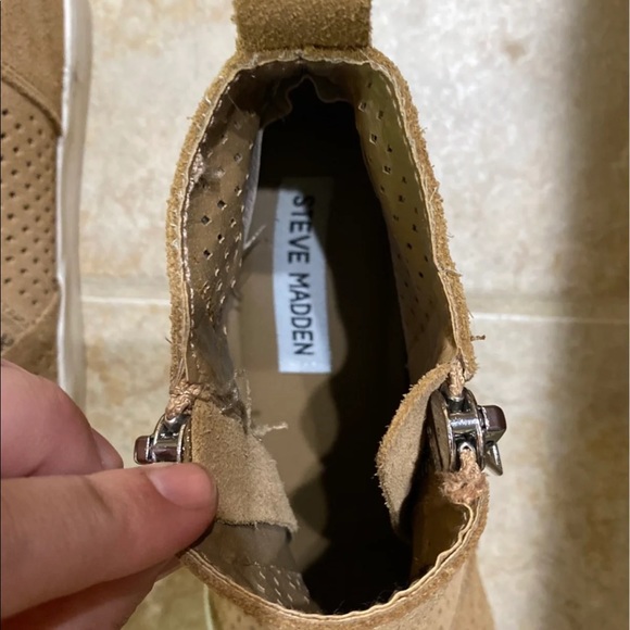 Steve Madden Lali Sneakers Tan Size 9 - Picture 6 of 6
